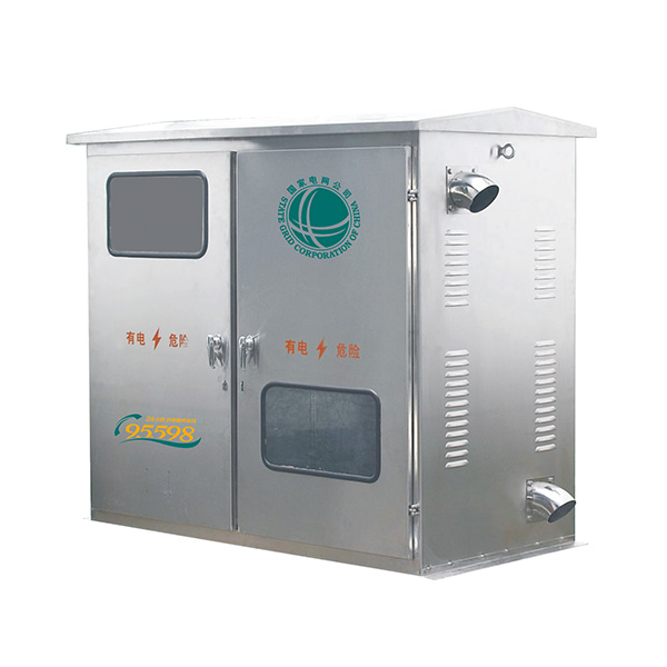        JP系列戶外綜合配電箱是集計(jì)量、出線、無功補(bǔ)償?shù)榷喙δ苡谝惑w的戶外綜合配電裝置。局域短路、過載、過電壓、漏電等保護(hù)
功能，體積小、外型美觀、經(jīng)濟(jì)…